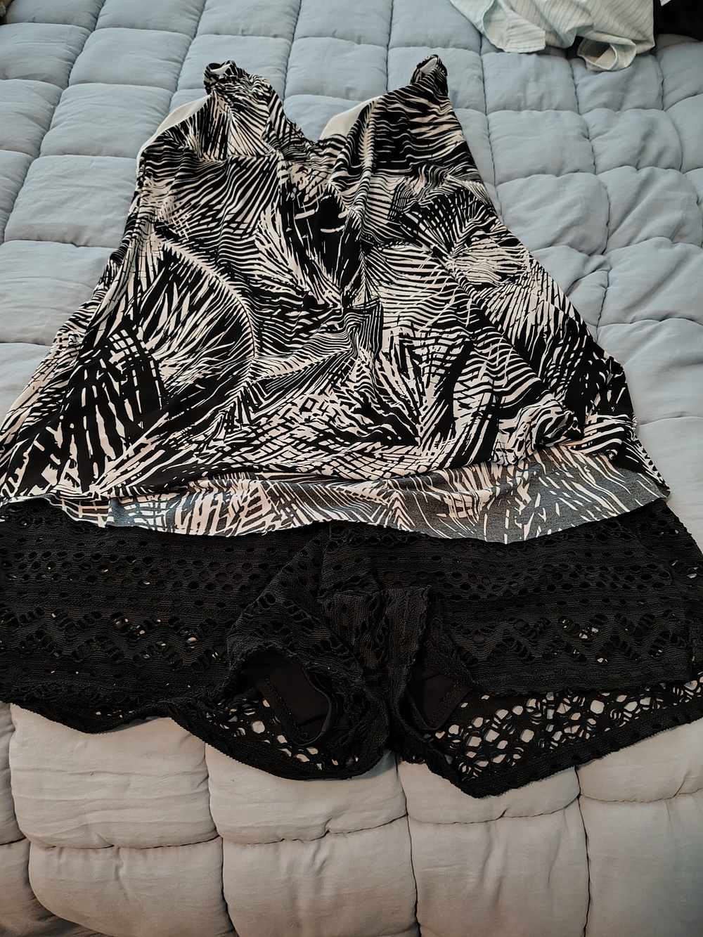 2pc Swim Tankini Top / Bottom